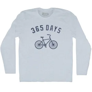 365 Days Bike Adult Tri-Blend Long Sleeve T-shirt