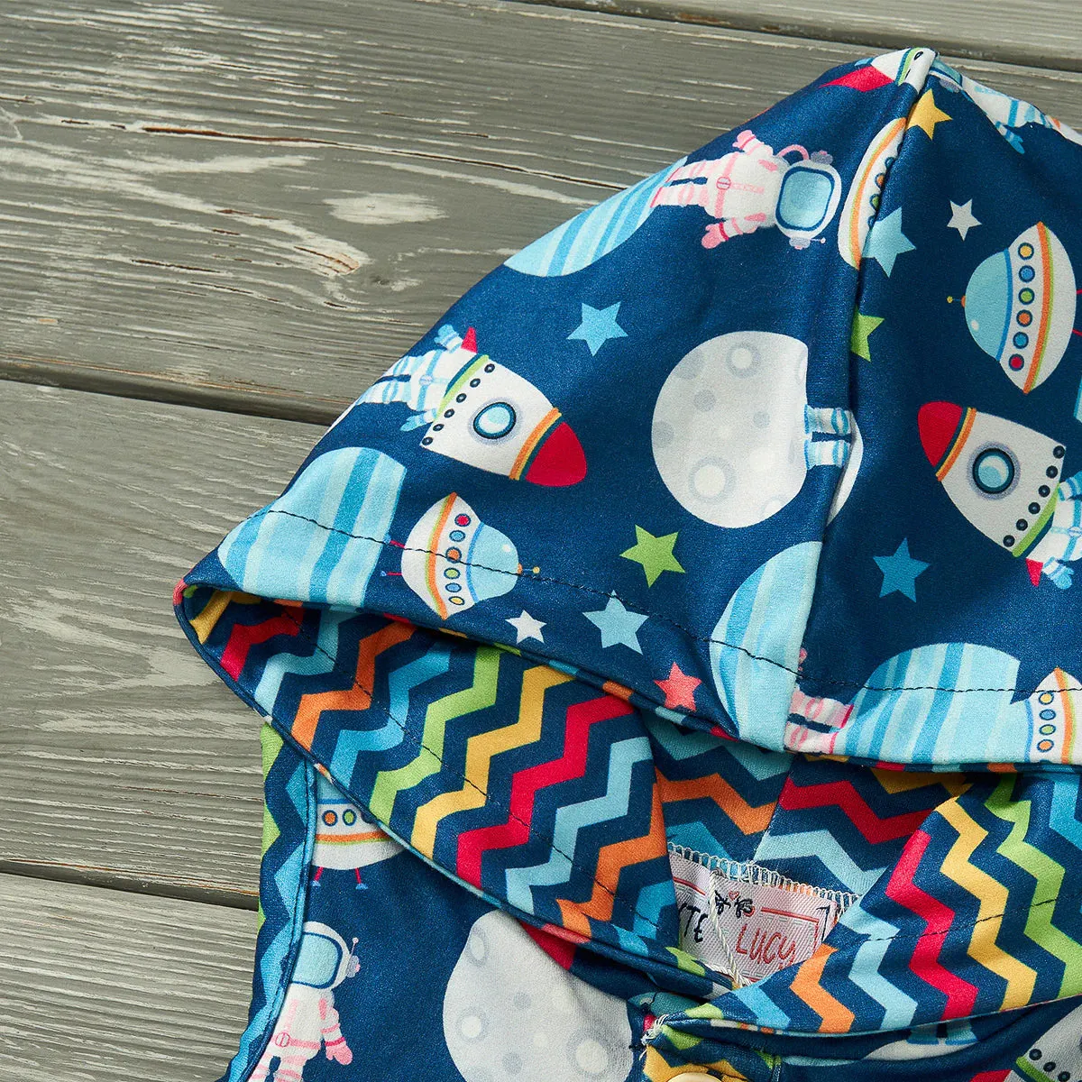 Aliens and Friends Boy's Infant Romper