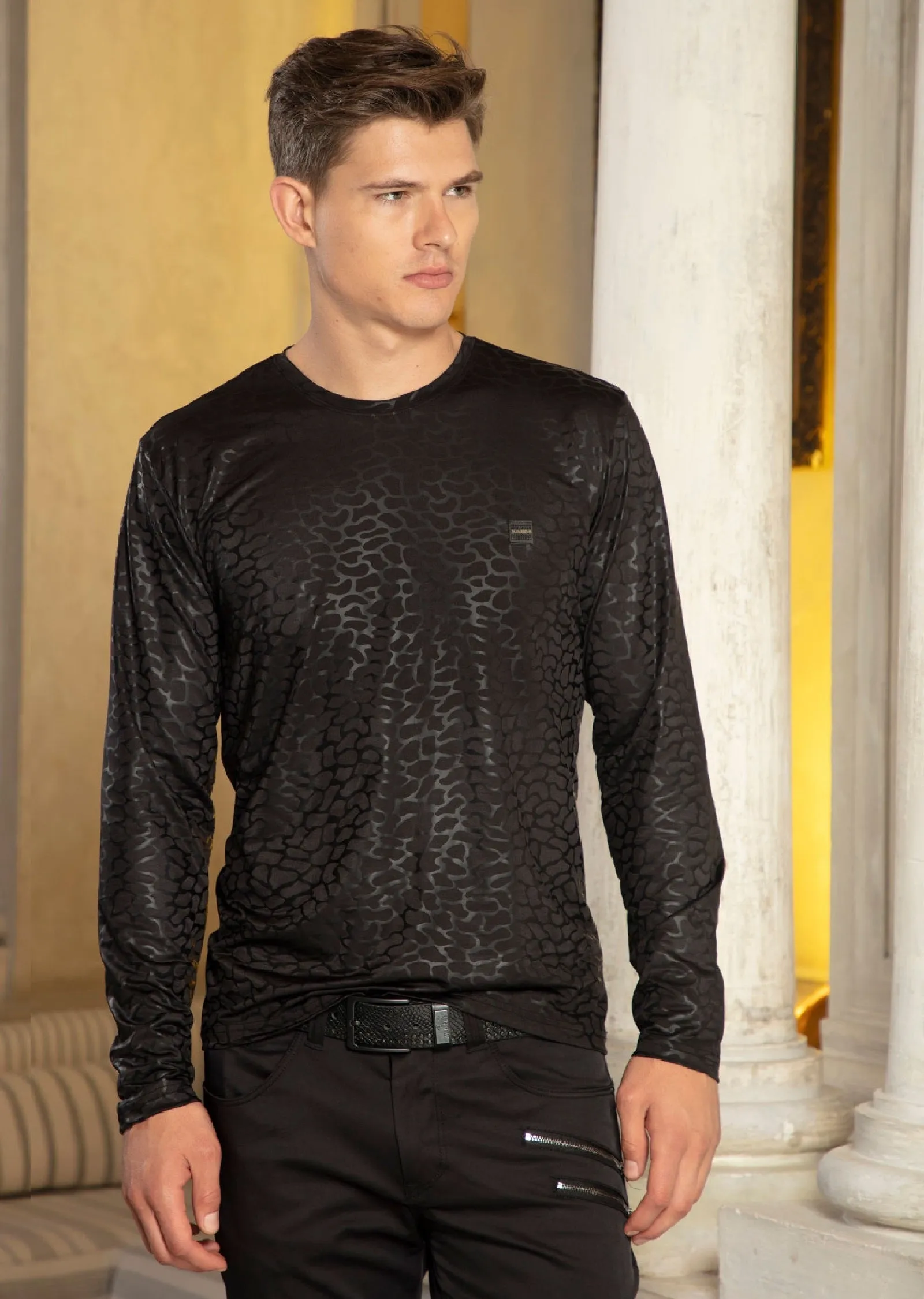 Black Snake Tech Long Sleeve Tee