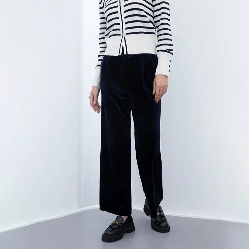 Black&White Striped Knitted Sweater