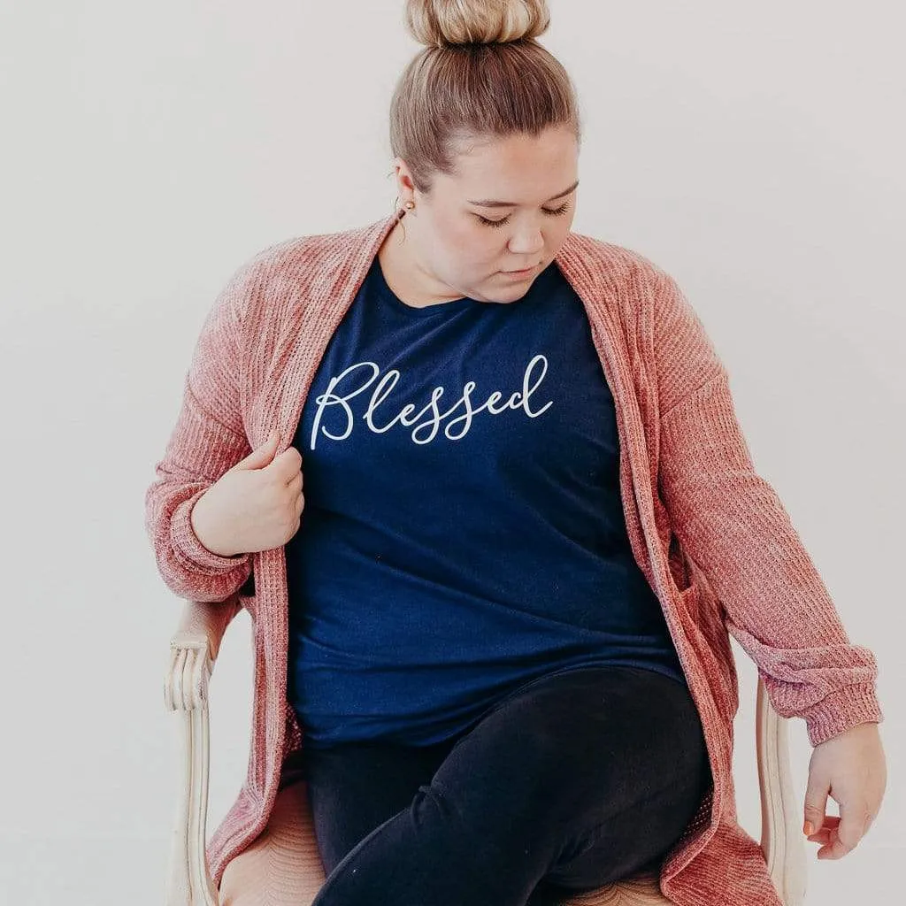 Blessed Ladies Short Sleeve Shirt