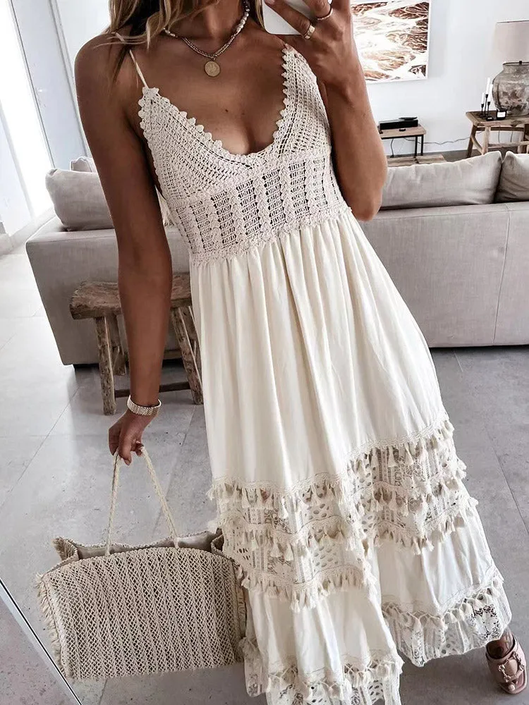 Boho Queen Tassel Dress