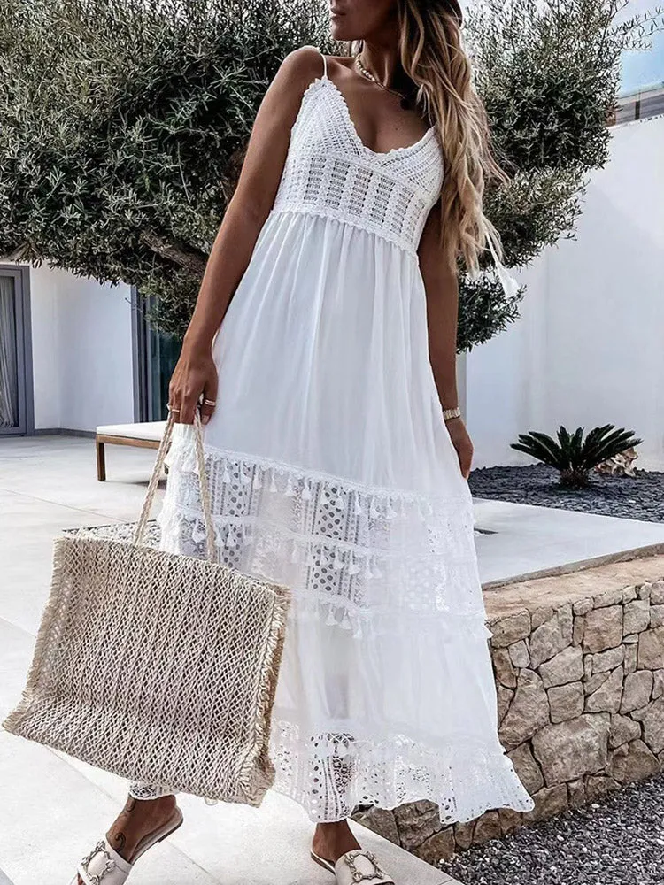 Boho Queen Tassel Dress