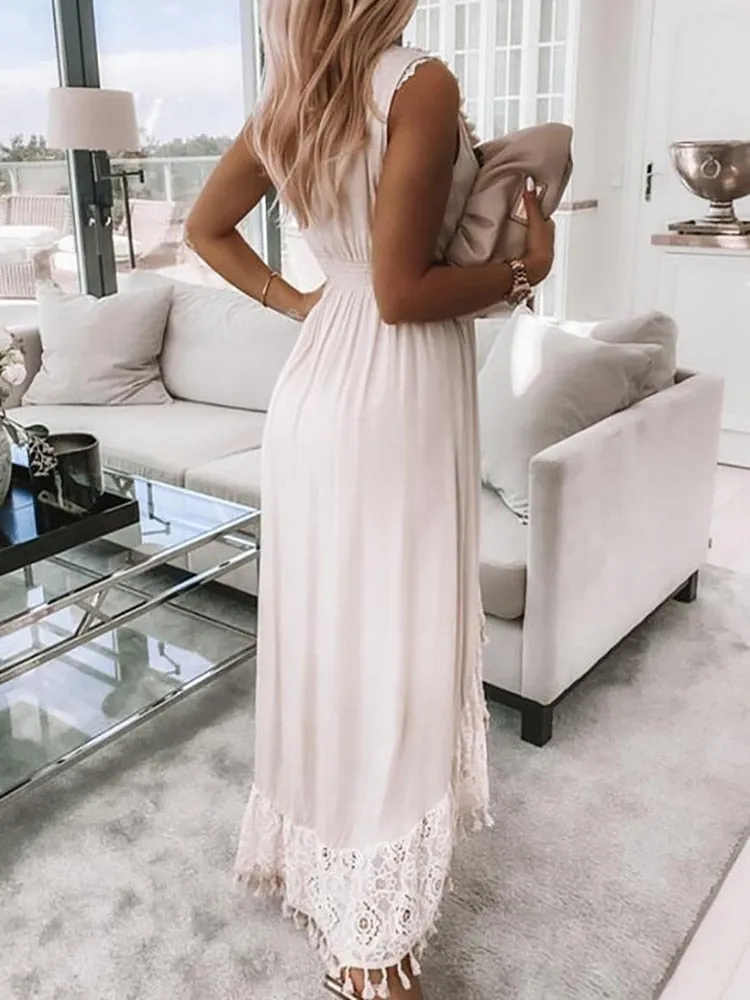 Boho Queen Tassel Dress