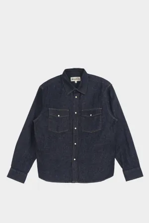 Boxy Western Denim LS Shirt