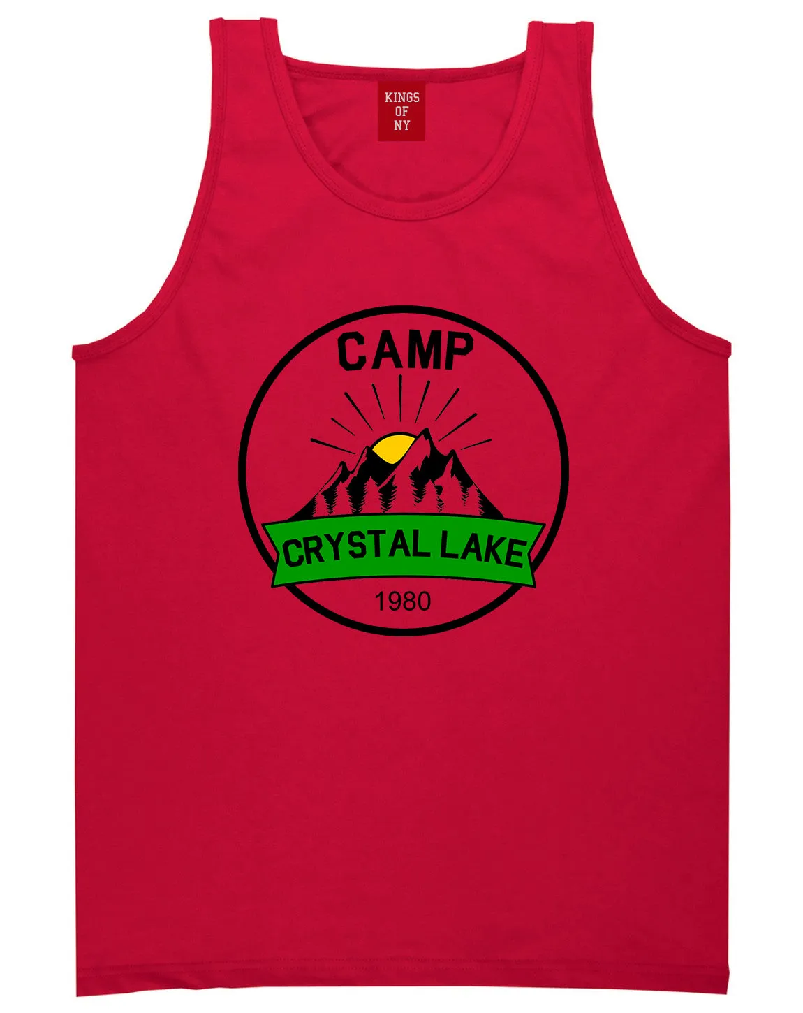 Camp Crystal Lake 1980 Counselor Mens Tank Top T-Shirt