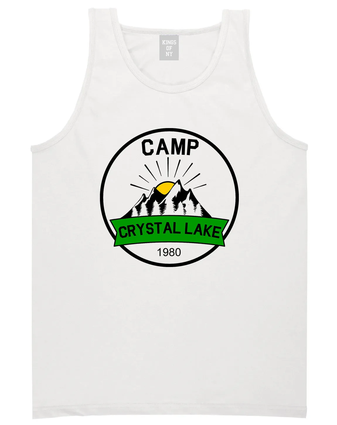 Camp Crystal Lake 1980 Counselor Mens Tank Top T-Shirt