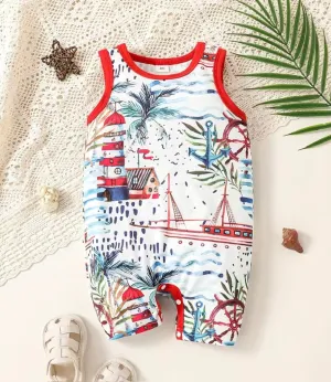 Coastal Cruisin Infant Romper