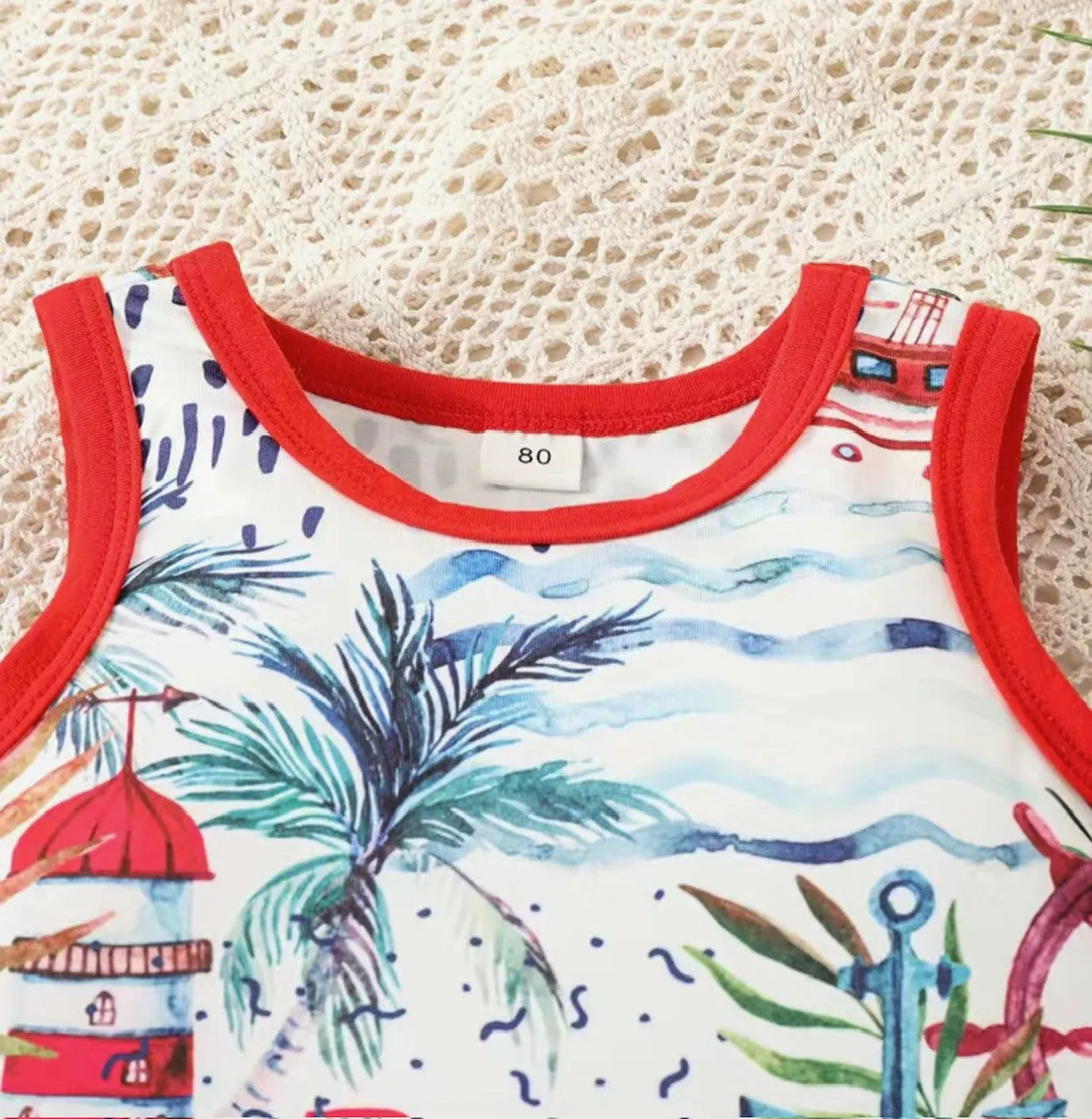 Coastal Cruisin Infant Romper