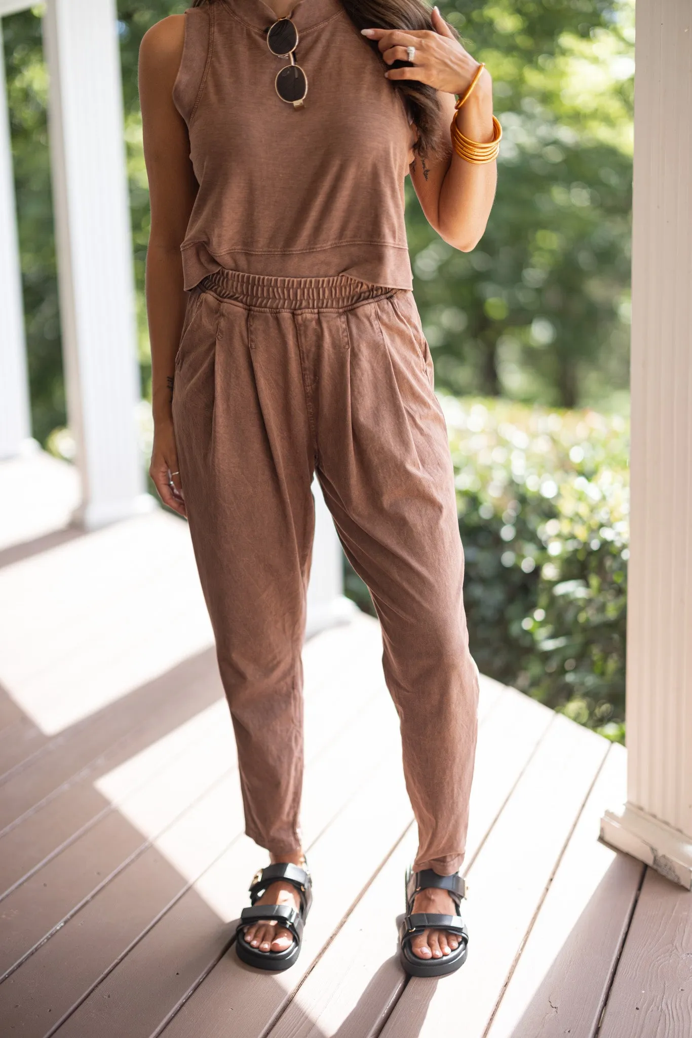 Cozy Comfort Brown Knit Top