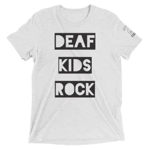 DEAF KIDS ROCK Short Sleeve Tee