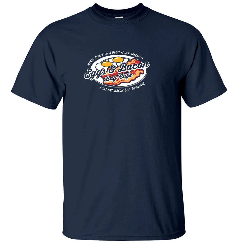 Eggs & Bacon Bay Cafe Tasmania T-Shirt (Various Colours)