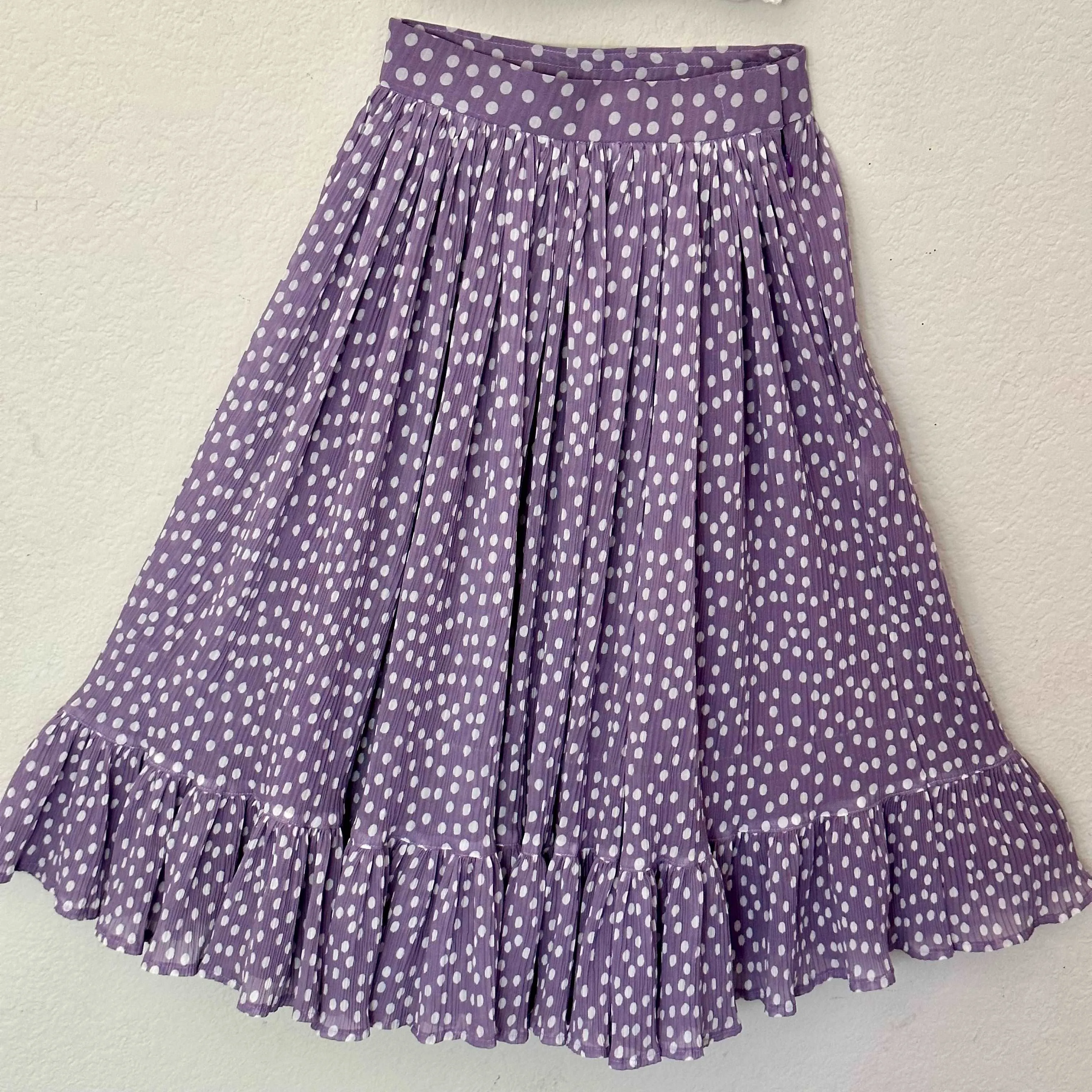 Fairyland Velvet Crop Top Pleated Skirt | 5-6 Yrs