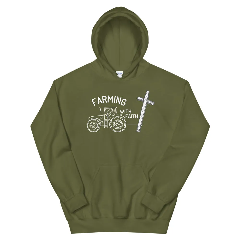 Farming With Faith Unisex Hoodie