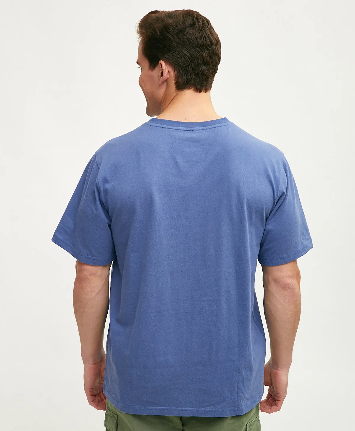 Mens Classic Shortsleeve Vneck Tee