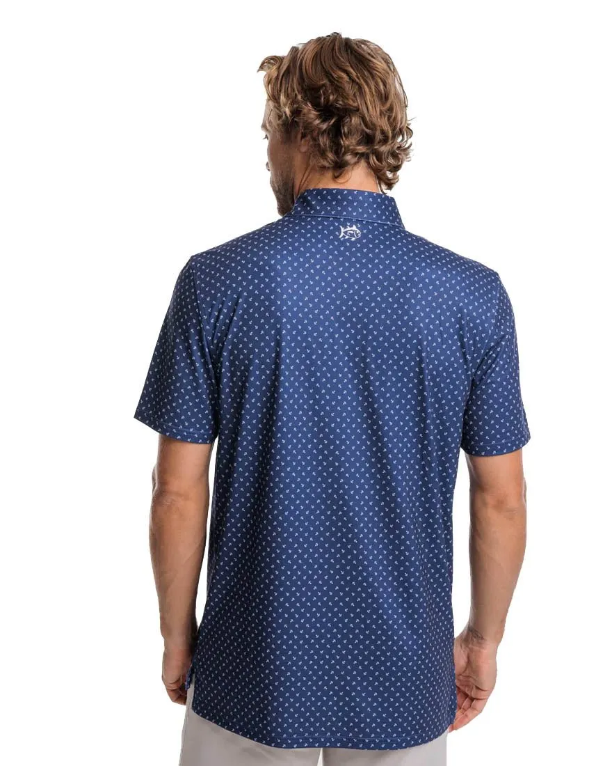 Mens Shortsleeve Ryder Anchor Geo Polo