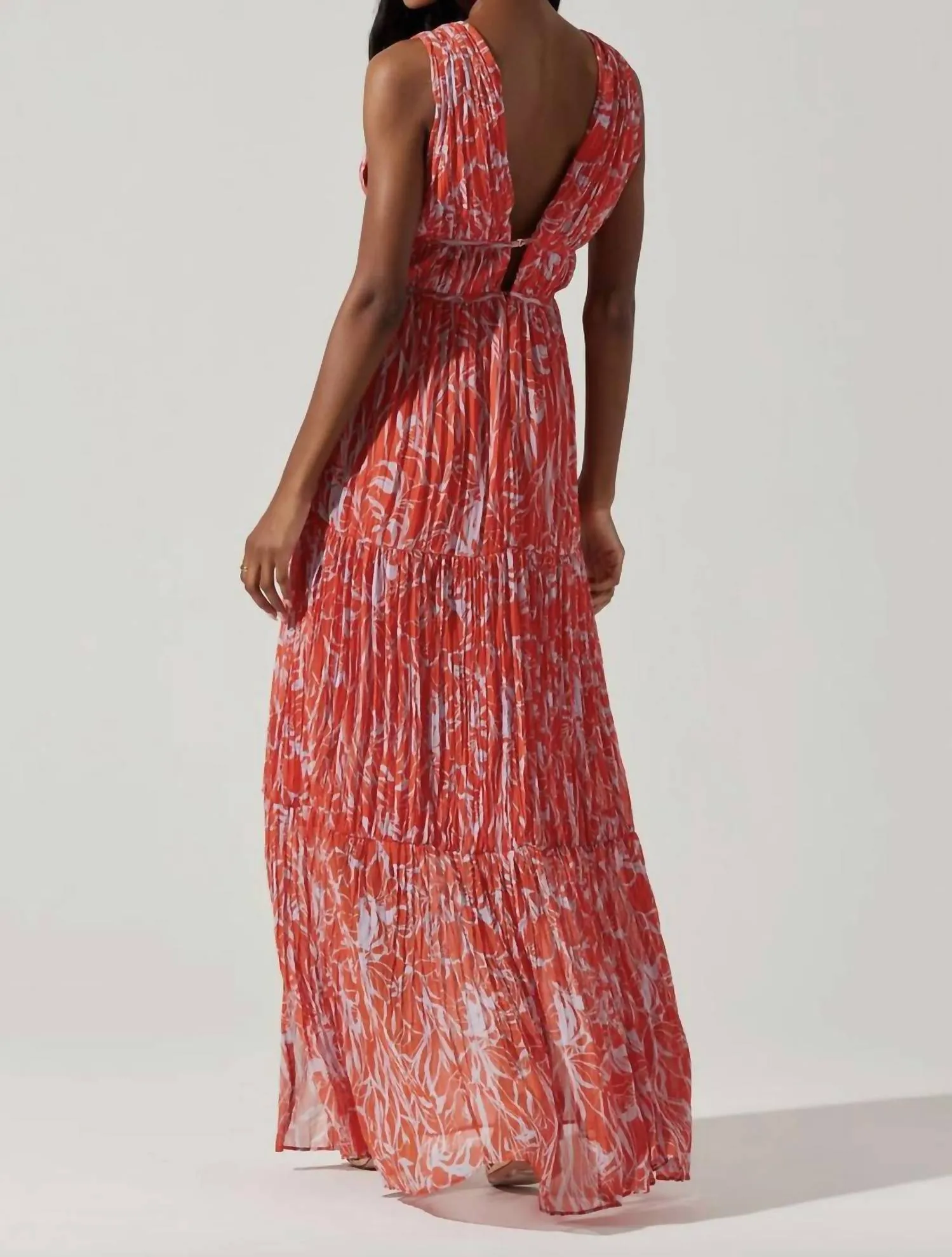 Pescadero Pleated Maxi Dress