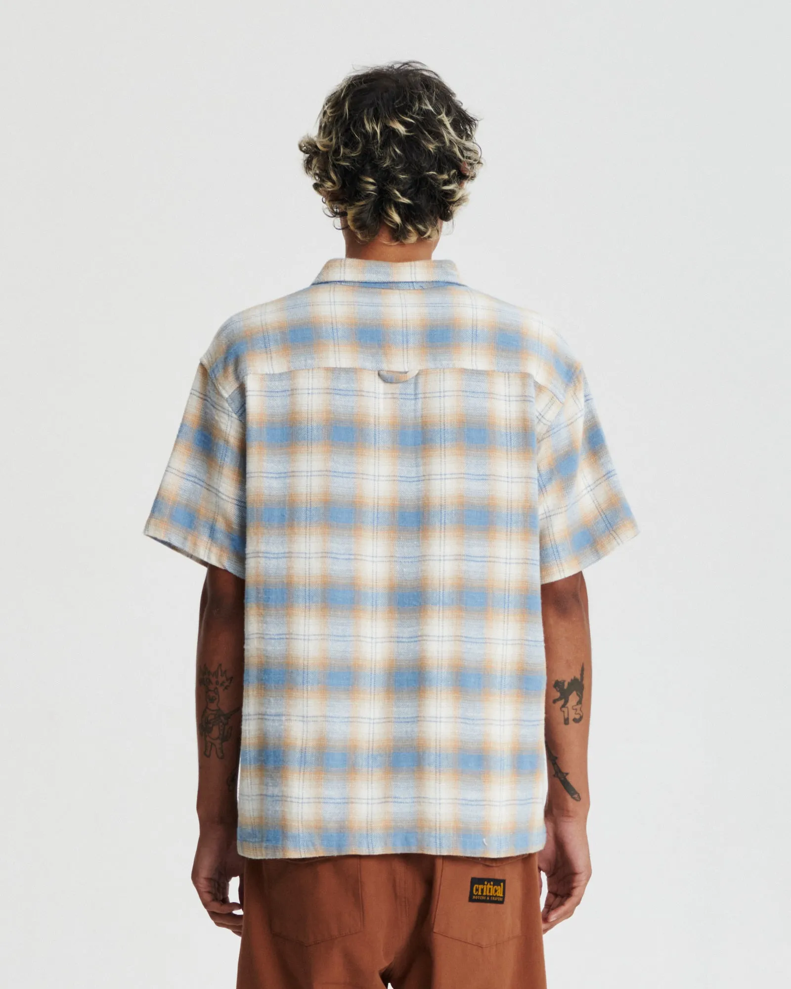 Seaside Shortsleeve Shirt - Blue