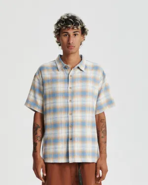 Seaside Shortsleeve Shirt - Blue