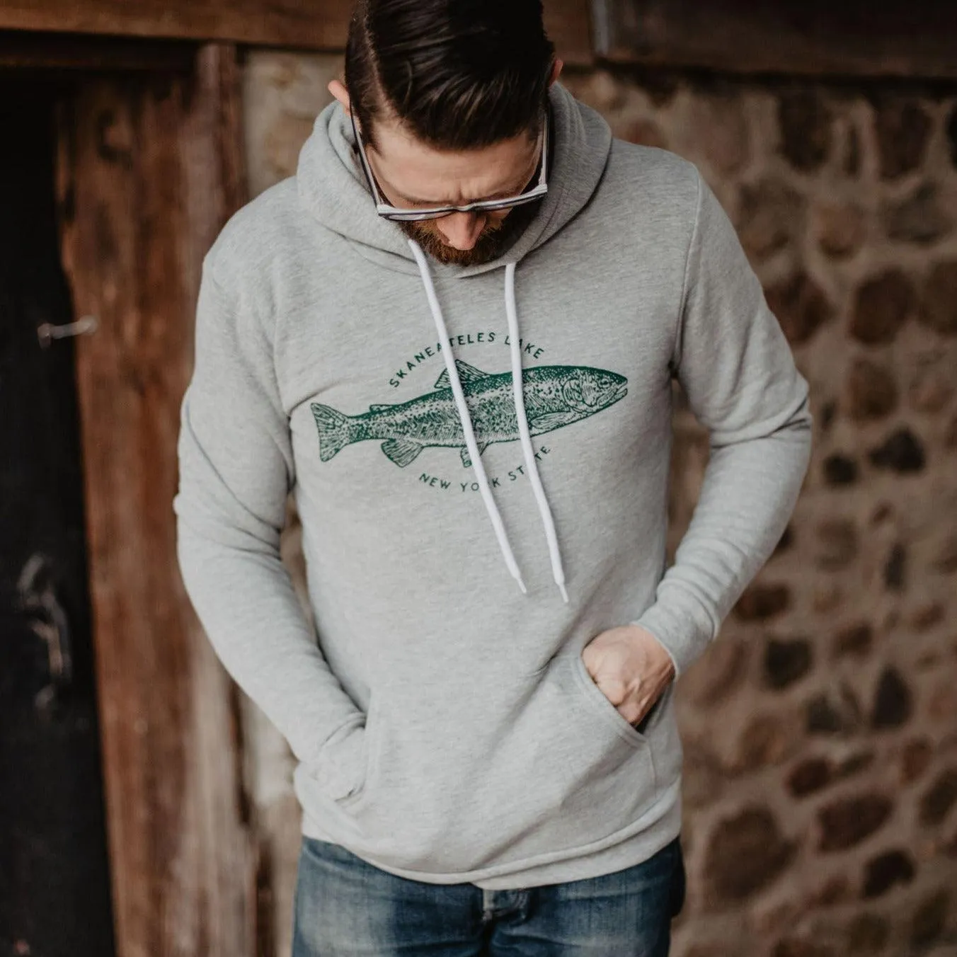 Skaneateles Trout Hoodie