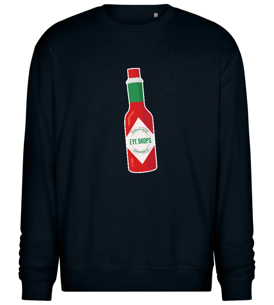 Spicy Eye Drops Design - Comfort Essential Unisex Sweater