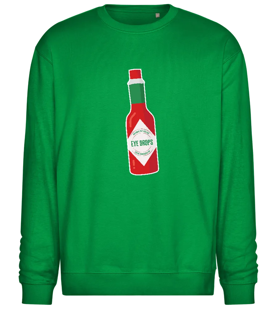 Spicy Eye Drops Design - Comfort Essential Unisex Sweater