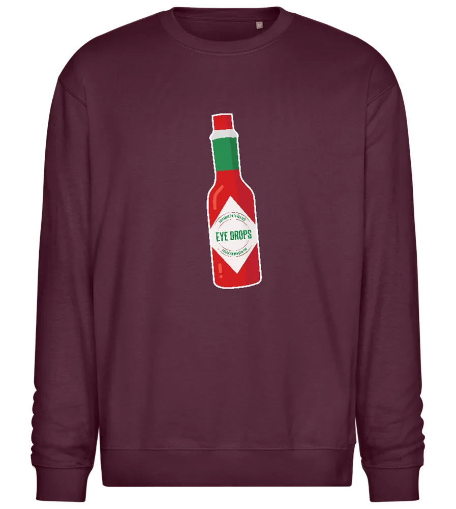 Spicy Eye Drops Design - Comfort Essential Unisex Sweater