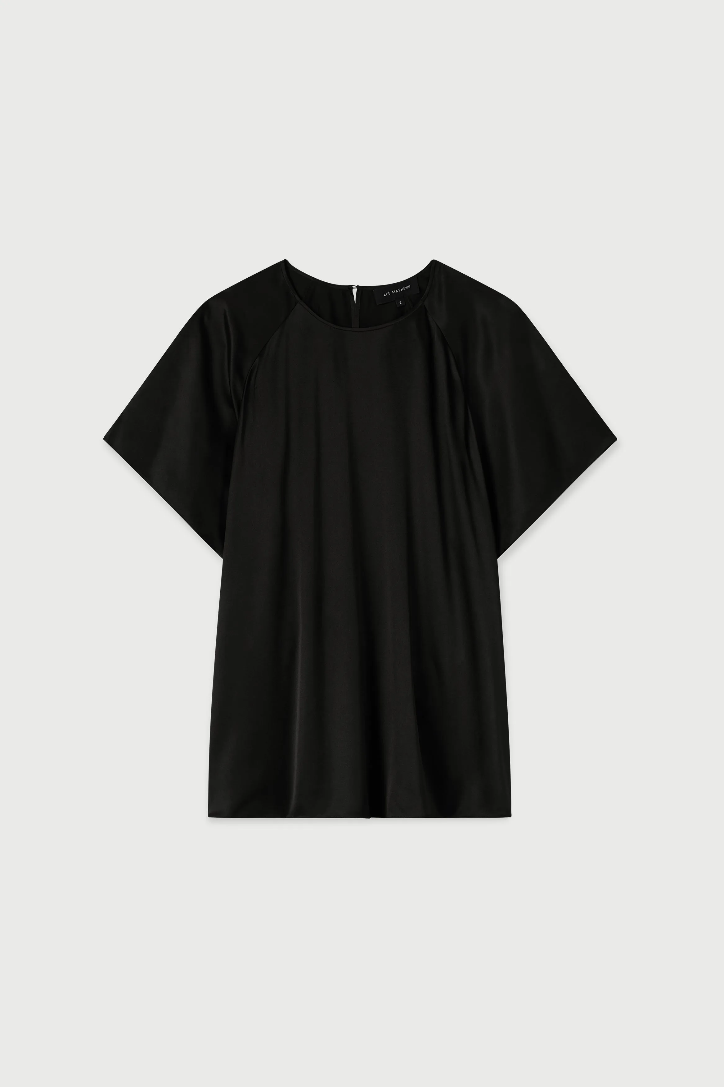 Stella Silk Satin Raglan Tee