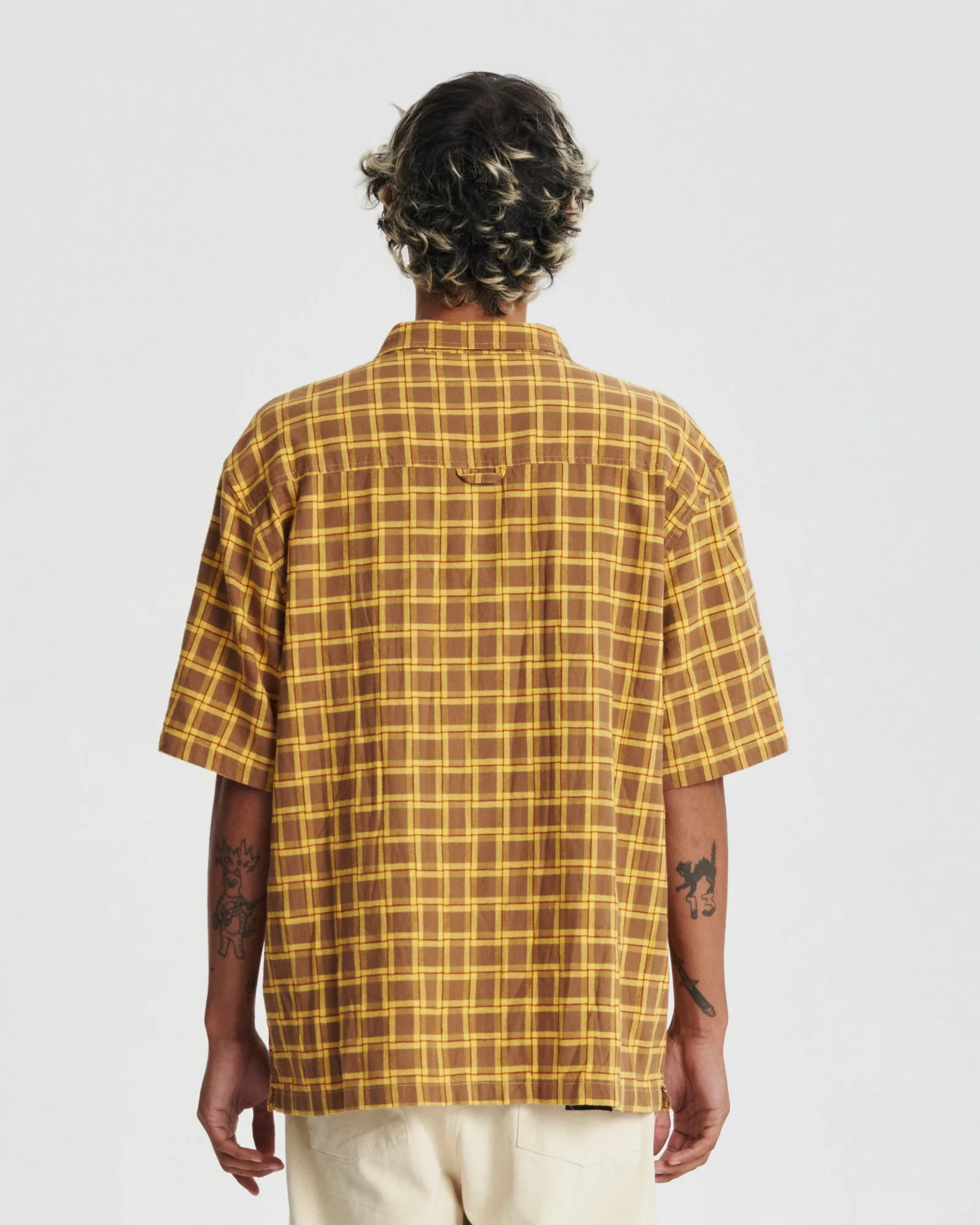 Stock Shortsleeve Shirt - Yolk