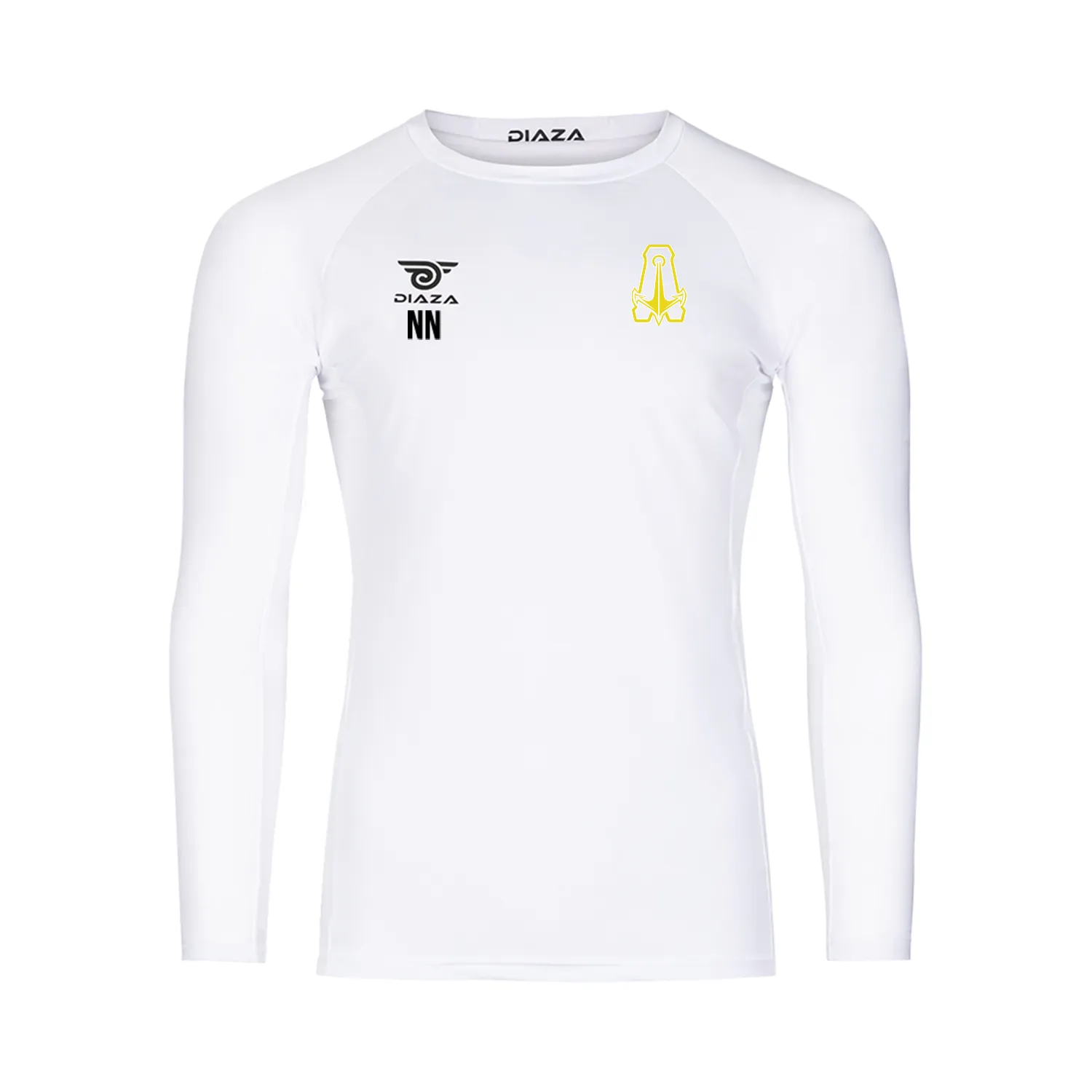 Washington Admirals Long Sleeve Compression Shirt White