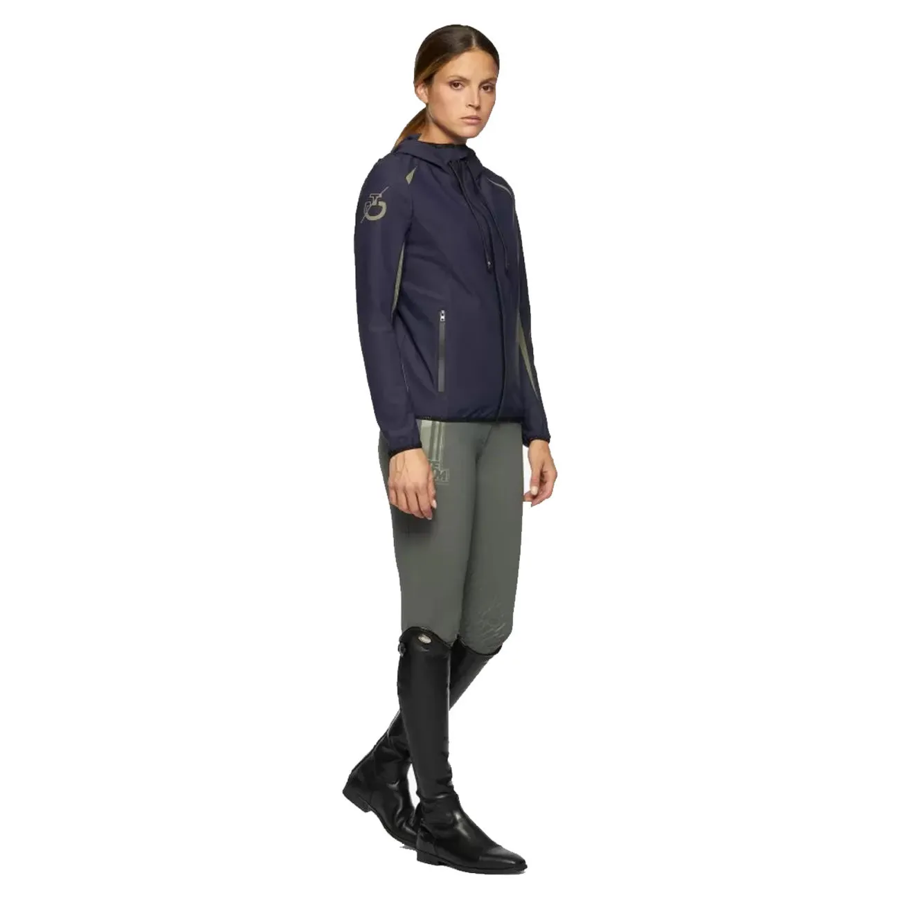 WOMEN&#x27;S SOFTSHELL CT TEAM LINE SMOKEY BLUE